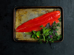Wild Alaskan Sockeye Fillets- 20 Lbs